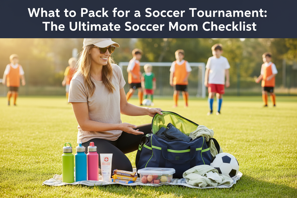 What to pack for a soccer tournament