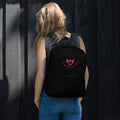 Flying Soccer Mom Backpack Black on soccer mom