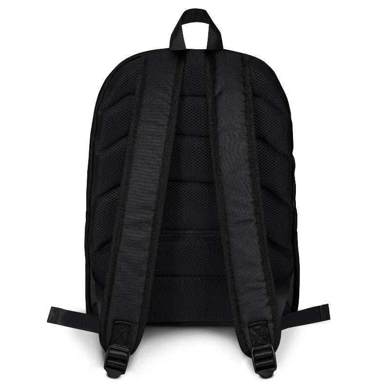 Flying Soccer Mom Backpack Black Back