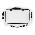 Flying Soccer Mom Duffel Bag White Top