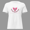 Flying Soccer Mom T Shirt White