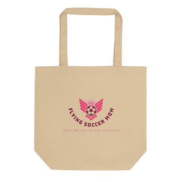 Soccer Mom Tote Bag white background