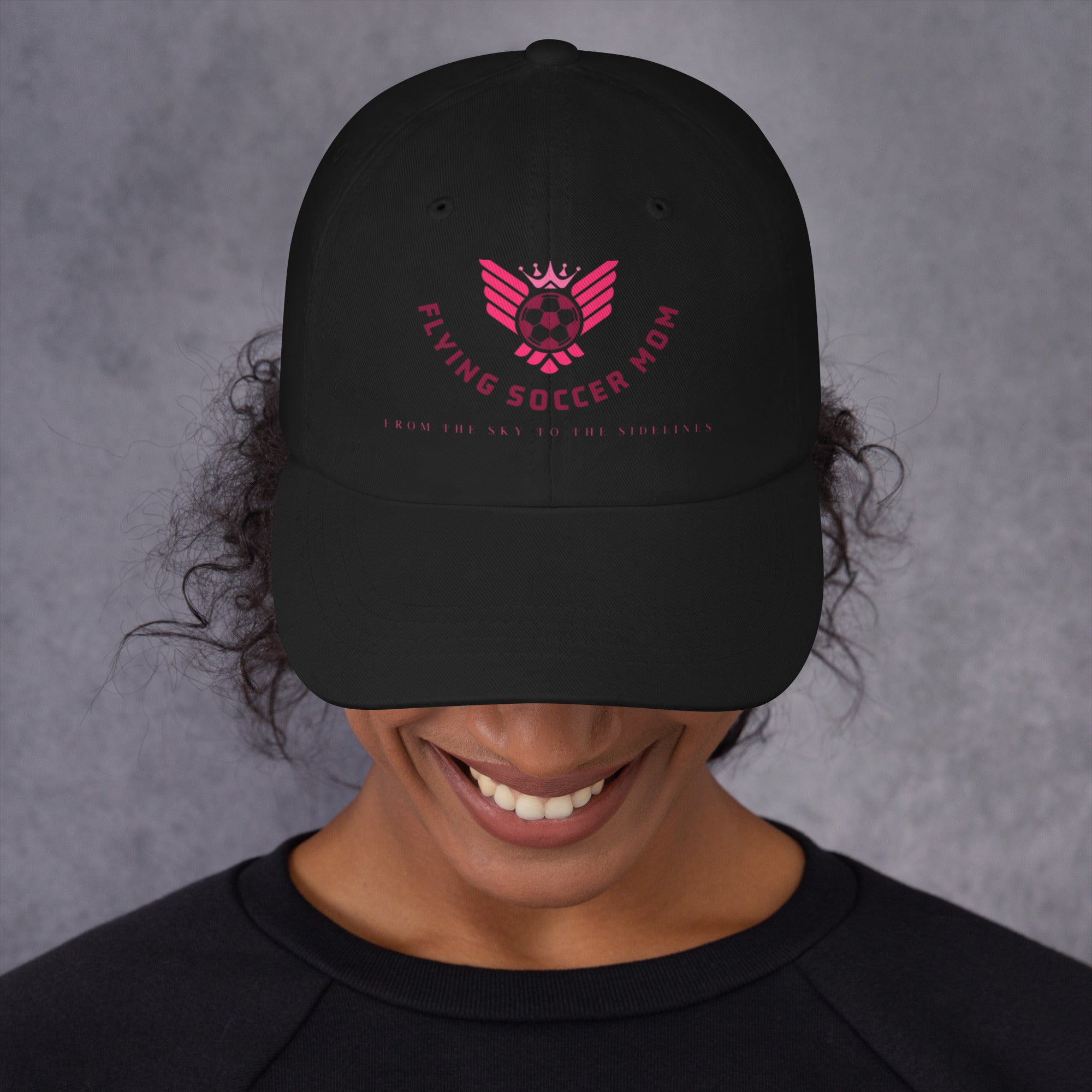 Flying Soccer Mom - Dad hat