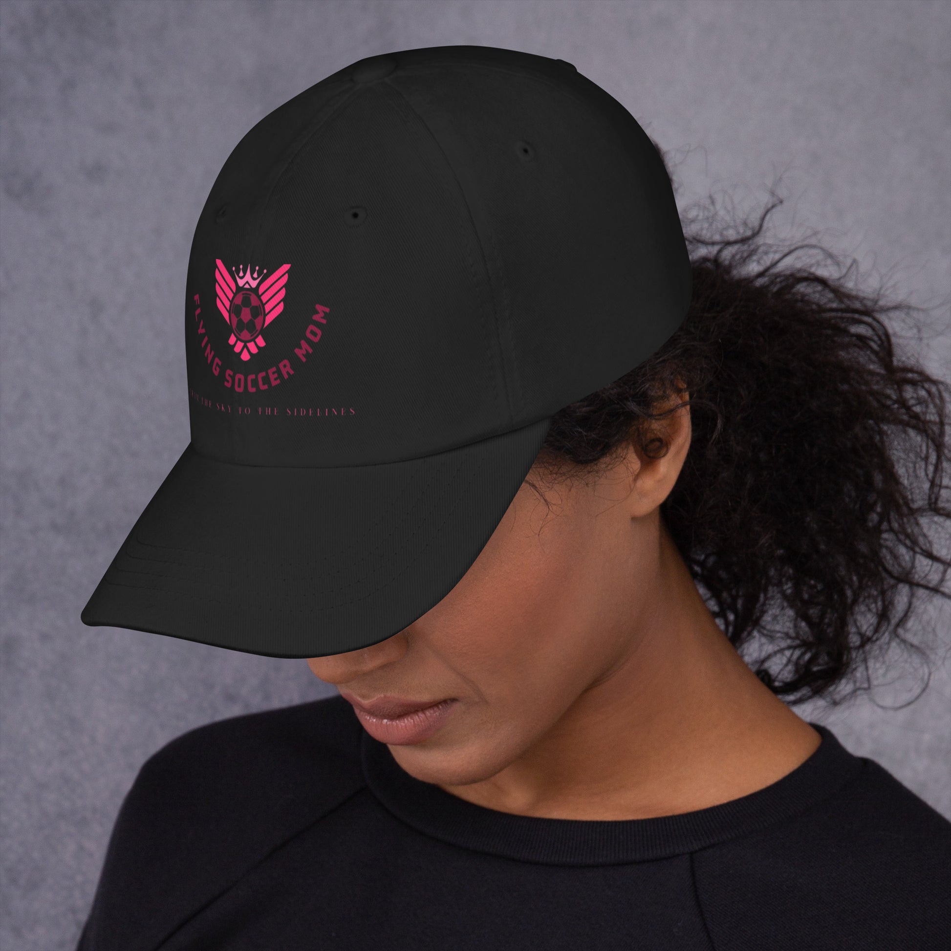 Flying Soccer Mom - Dad hat
