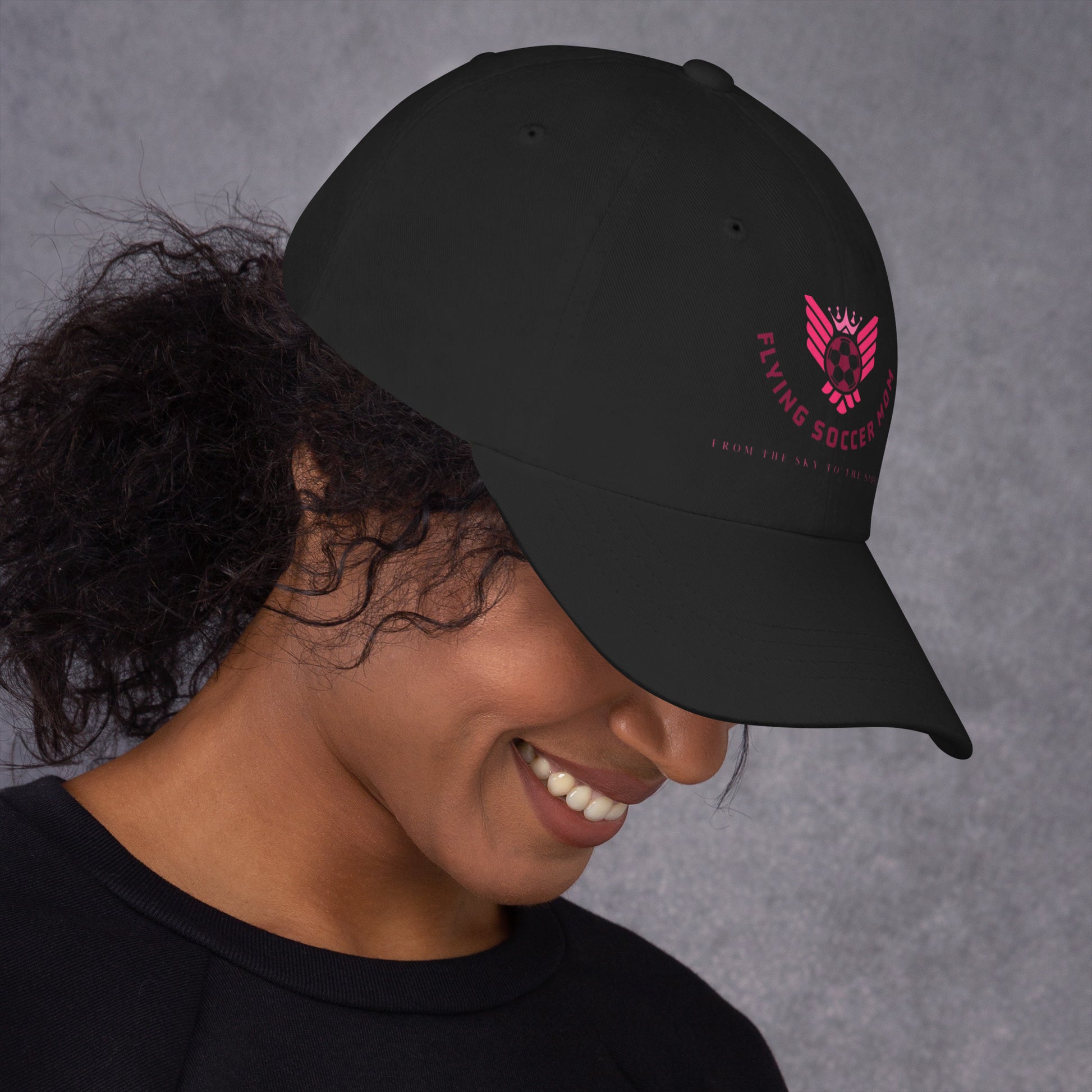 Flying Soccer Mom - Dad hat