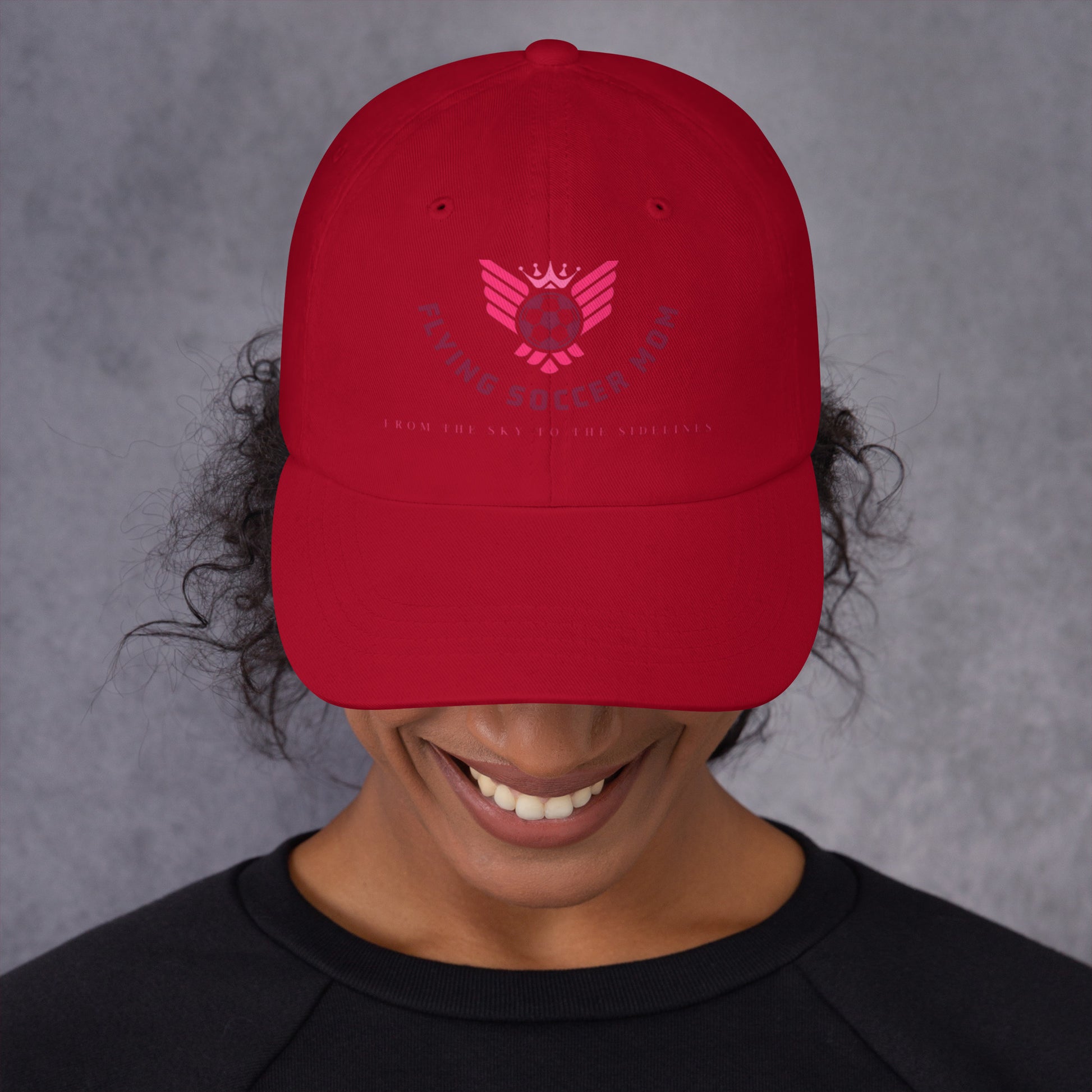 Flying Soccer Mom - Dad hat