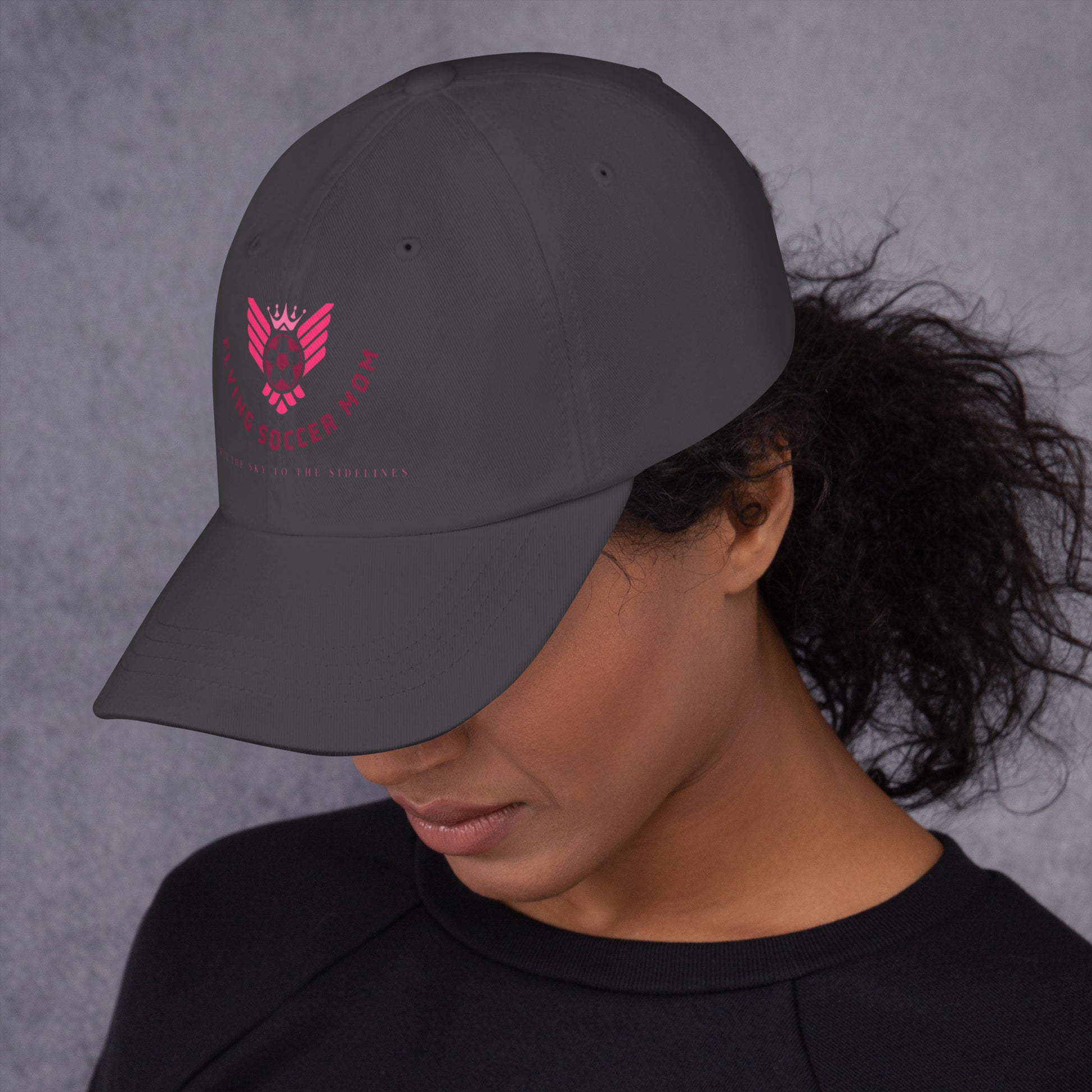 Flying Soccer Mom - Dad hat