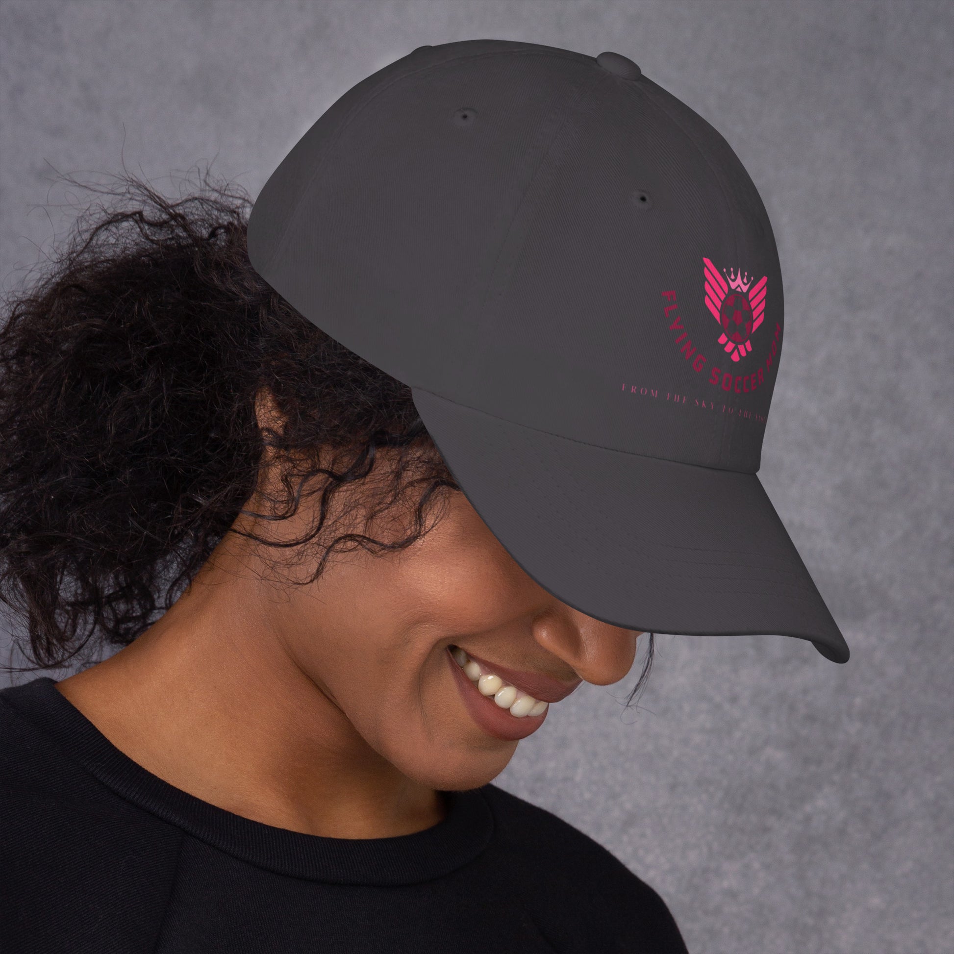 Flying Soccer Mom - Dad hat