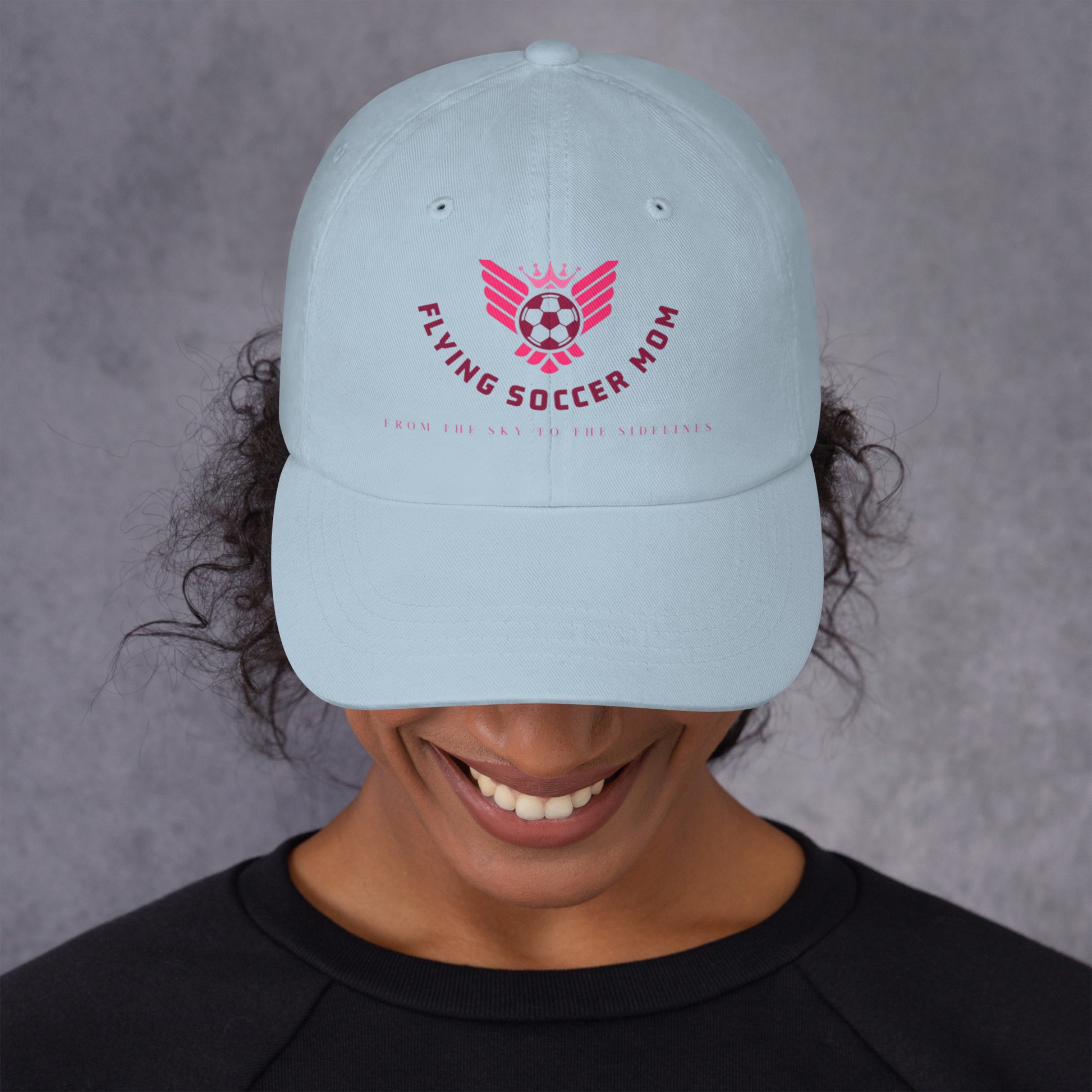 Flying Soccer Mom - Dad hat
