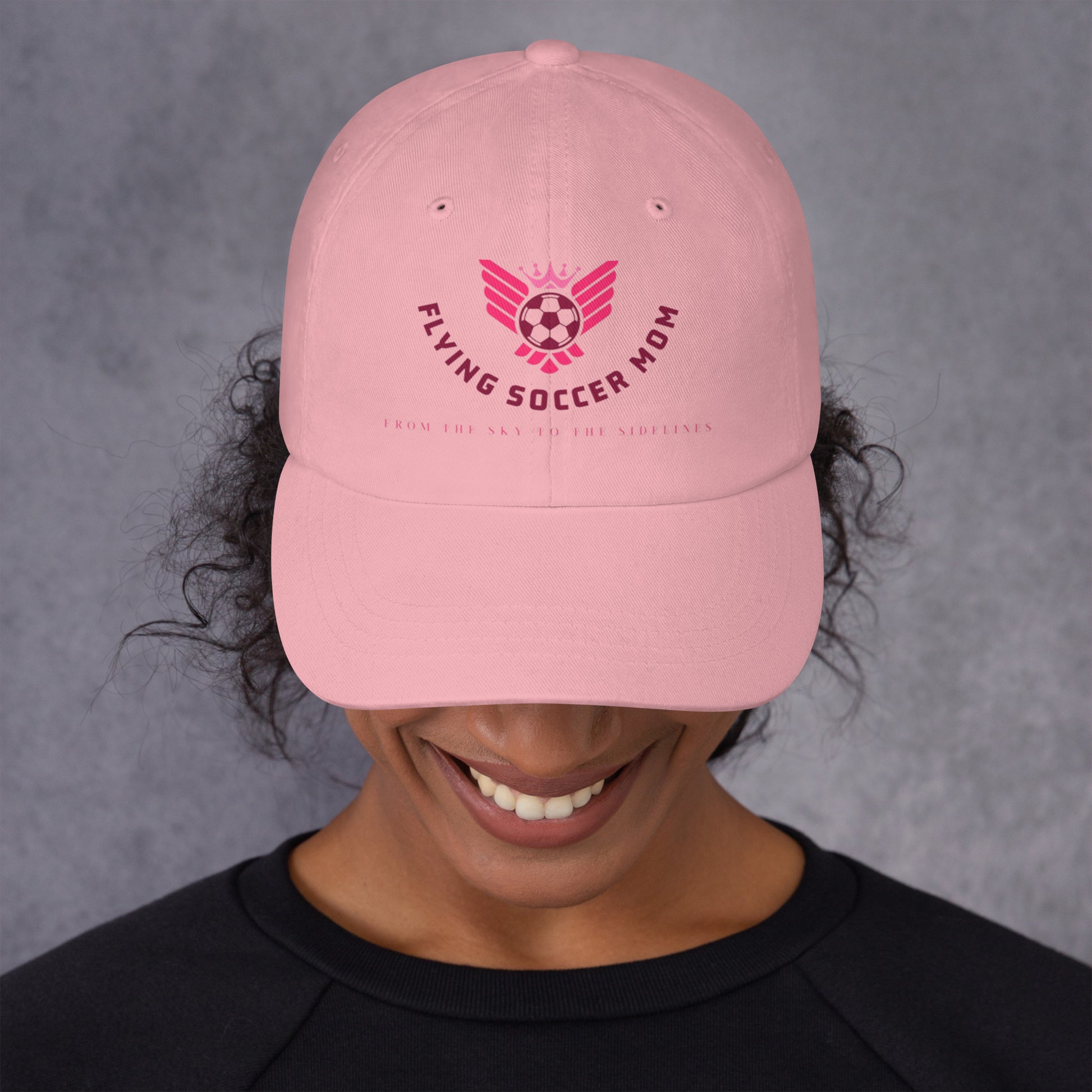 Flying Soccer Mom - Dad hat