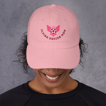 Flying Soccer Mom - Dad hat