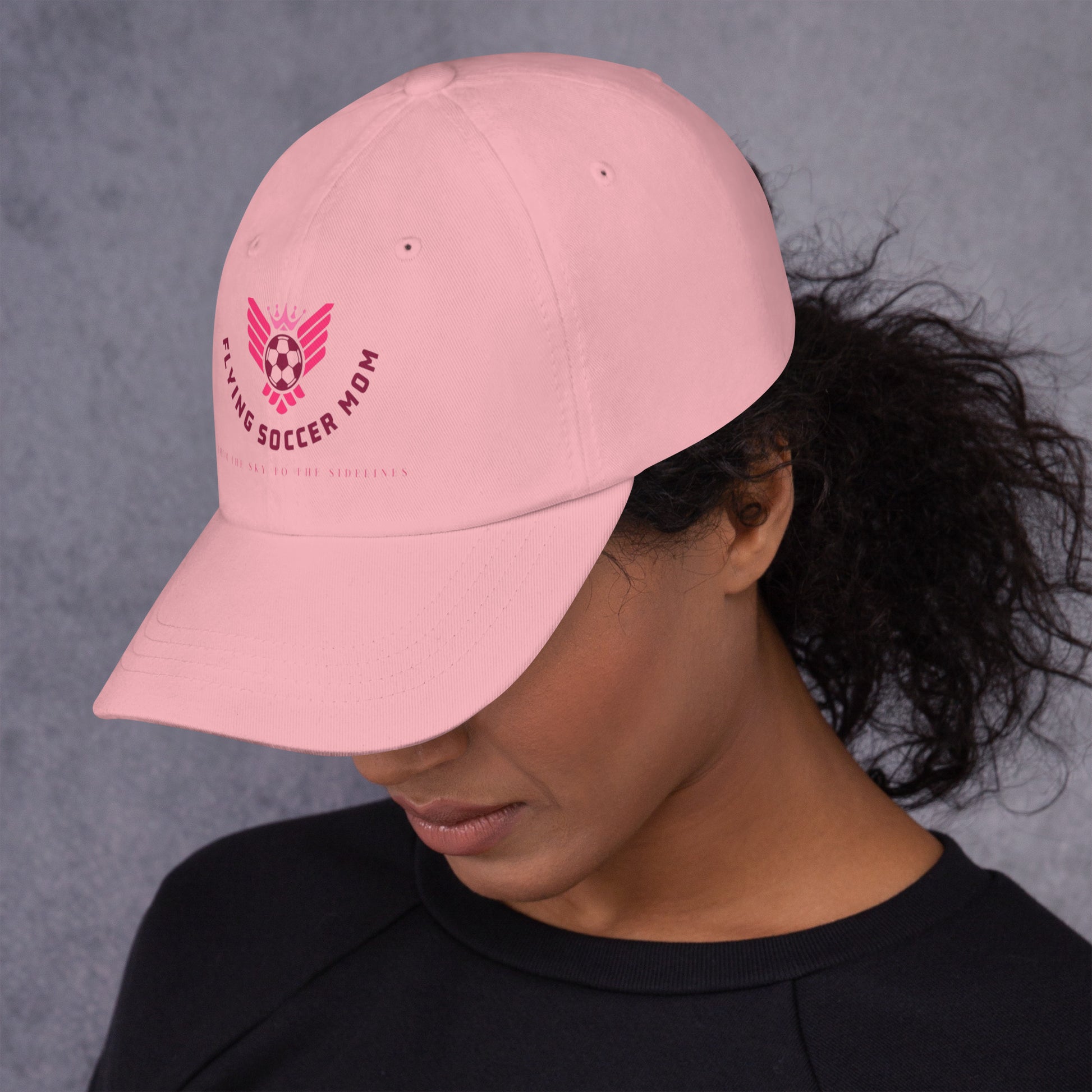Flying Soccer Mom - Dad hat