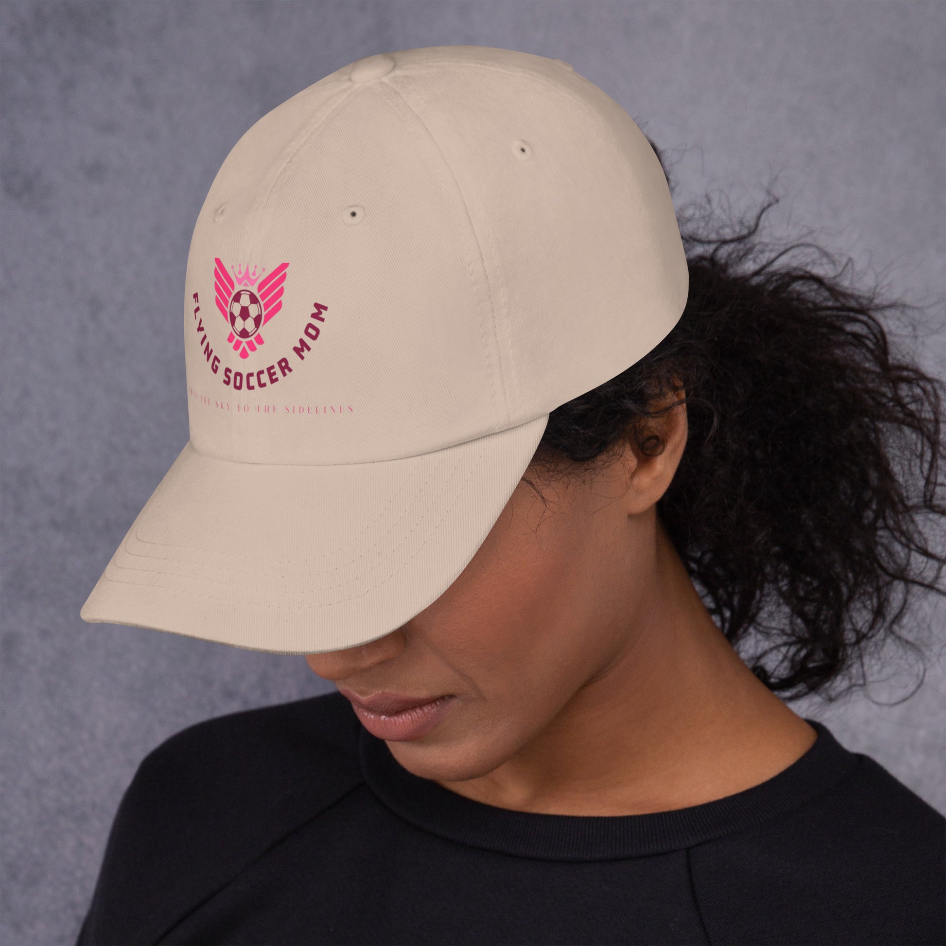Flying Soccer Mom - Dad hat